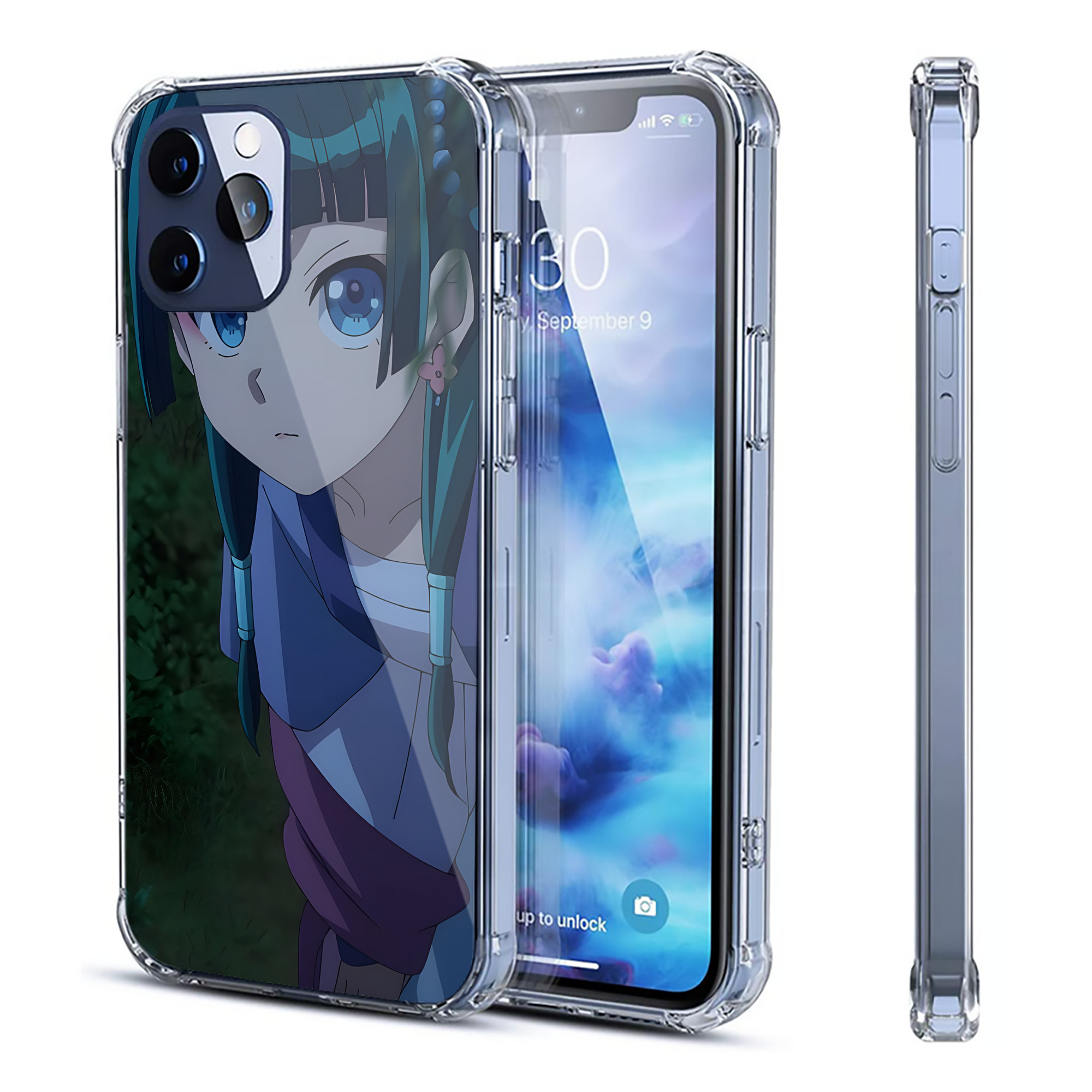 （画像用） 薬屋のひとりごと The Apothecary Diaries 【iPhone 12シリーズ対応】透明スマホケース（クリアソフトケース）